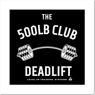 500lb Deadlift Club - Powerlifting Posters and Art